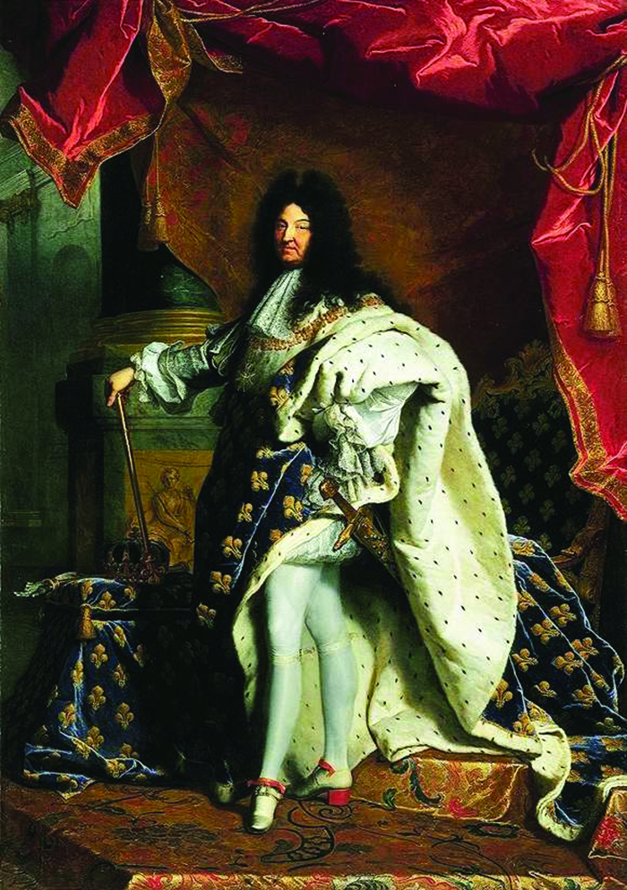 სულხან-საბა სწორედ ლუი XIV-სთან შევიდა 