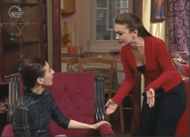 კადრი სერიალიდან 'შუა ქალაქში'