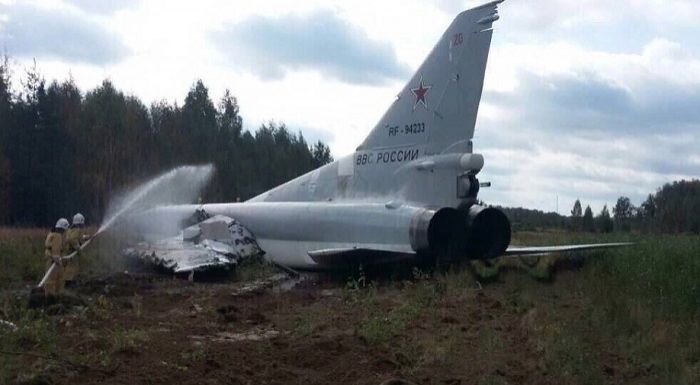 2017 წელს, ირკუტსკში აეროდრომზე დაშვებისას Ту-22М3-მა ასევე ავარია განიცადა