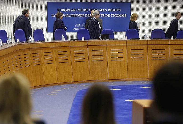 ევროსასამართლოს სხდომაზე