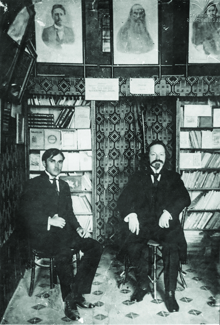 გალაკტიონ ტაბიძე და კონსტანტინე ბალმონტი ქუთაისში (1915 წ.)