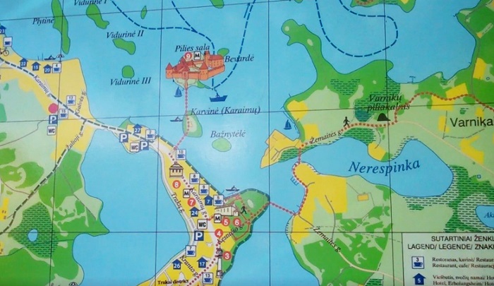 კუნძულების რუკა
