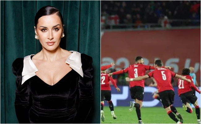 Сакартвелос гаумарджос! თინა კანდელაკს "გაახსენდა", რომ ქართველია ...